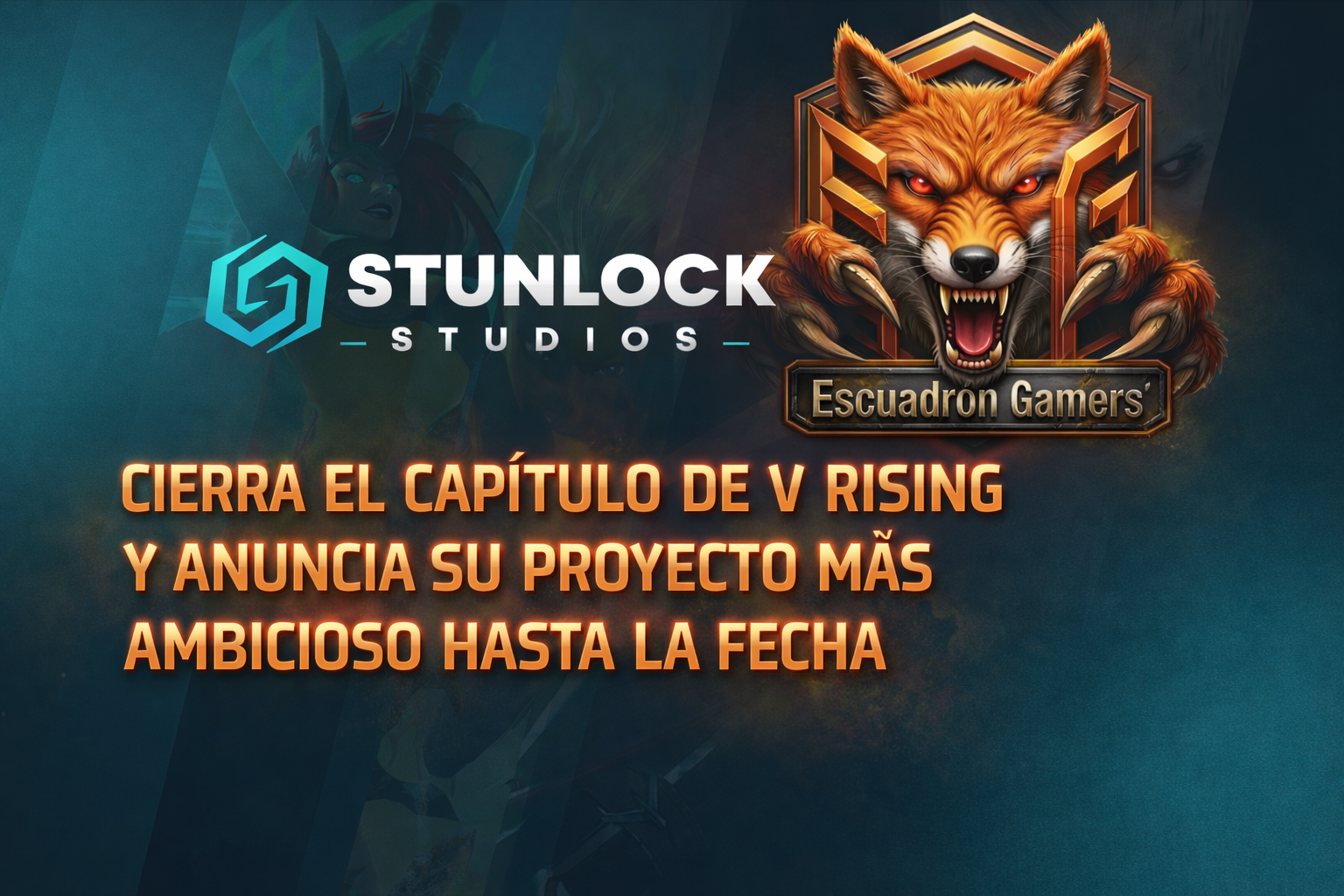Stunlock Studios cierra el capítulo de V Rising y anuncia su proyecto más ambicioso hasta la fecha