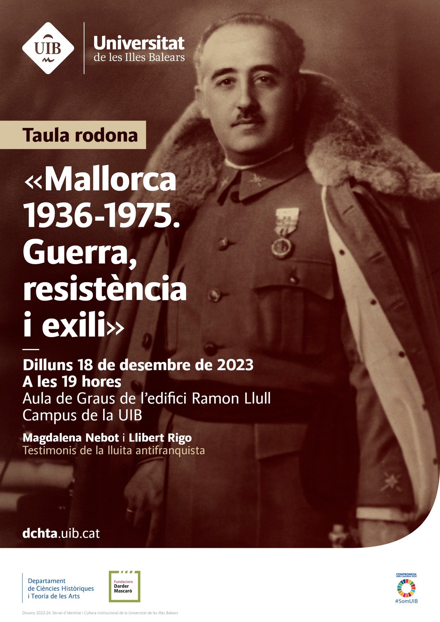 Mallorca (1936-1975). Guerra, resistència i exili (18-12-23)