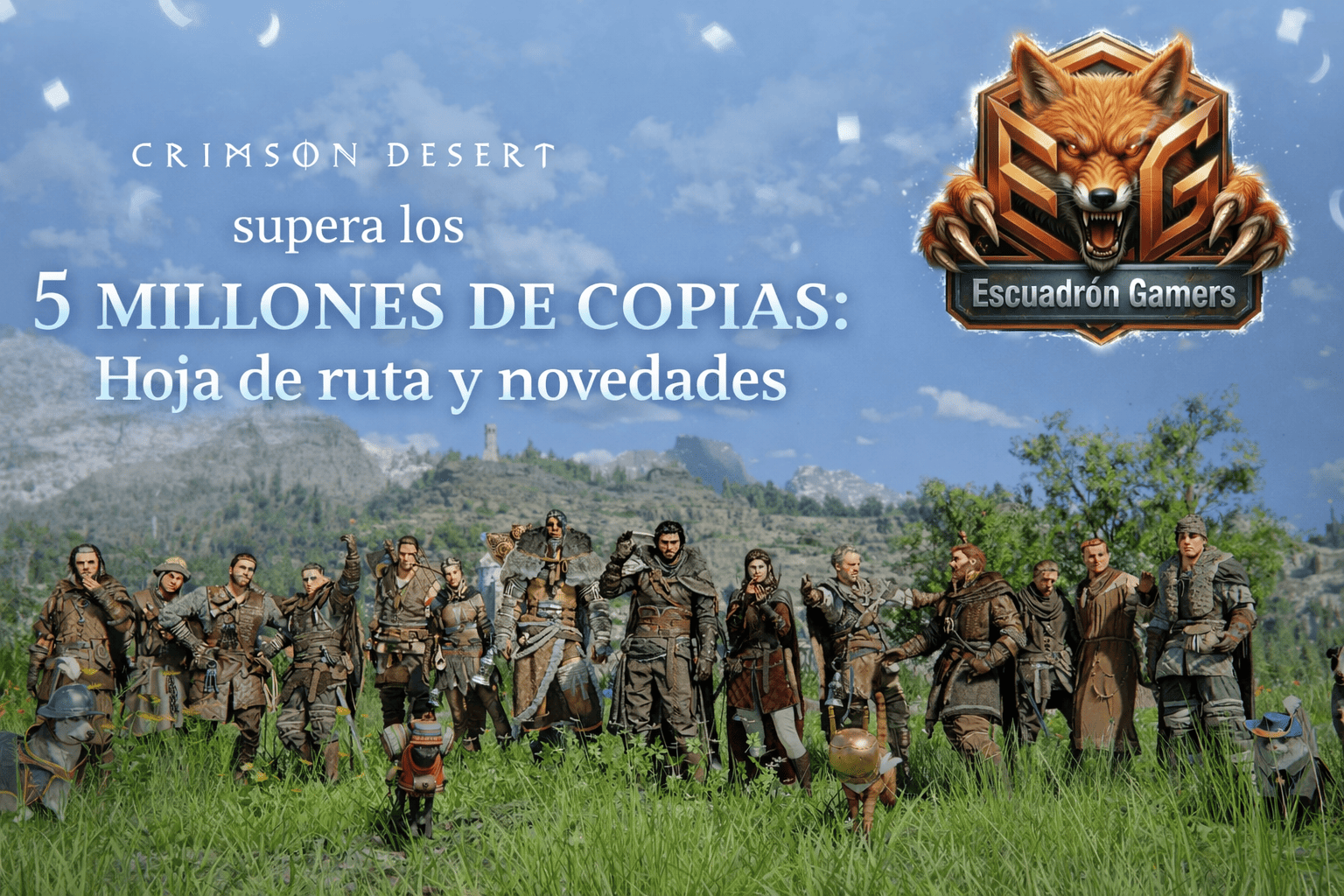 Crimson Desert supera los 5 millones de copias: Hoja de ruta y novedades