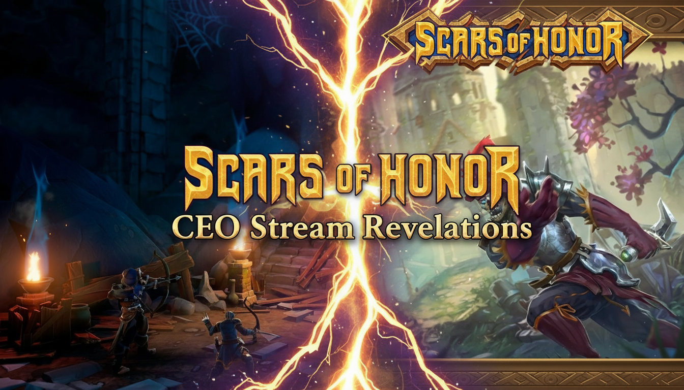 Scars of Honor: El CEO de Beast Burst Entertainment muestra el juego en vivo y revela grandes planes para la comunidad