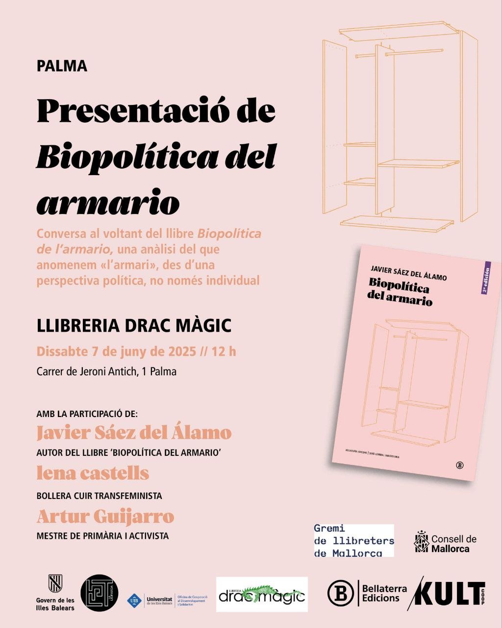 Presentació de "Biopolítica del armario" (07-06-25) Presentació de "Biopolítica del armario" (07-06-25)