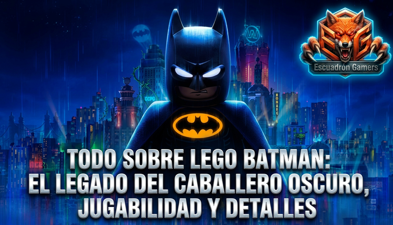 Todo sobre LEGO Batman: El Legado del Caballero Oscuro, jugabilidad y detalles