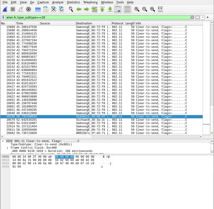 Wireshark wlan