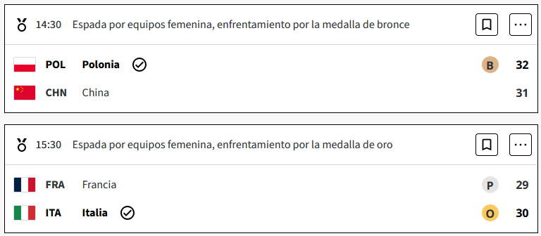 Italia ha ganado la medalla de oro en la competencia de espada por equipos femenino en los Juegos Olímpicos de París 2024 6XCb5rA