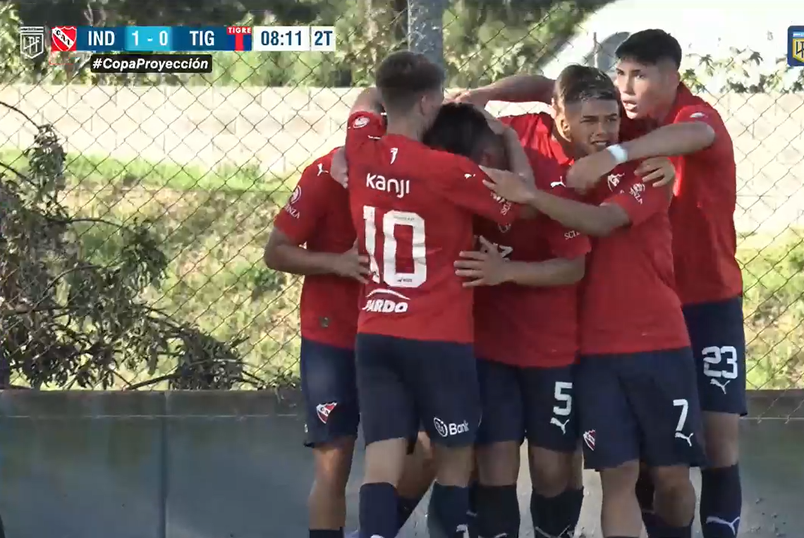 La reserva de Independiente en flojo partido, derrotó a Tigre y se clasificó a los Octavos de final del Torneo Proyección 8cnxkly