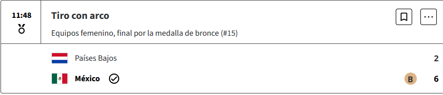 Corea del Sur gana el oro en tiro con arco femenino por equipos y México se queda con el bronce en los Juegos Olímpicos 2024 A7u2iNM