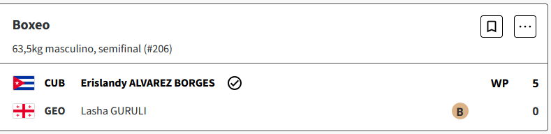 Erislandy López de Cuba, se corona campeón olímpico en boxeo 63.5 kg masculino en los Juegos Olimpicos Paris 2024 B2v7xeX