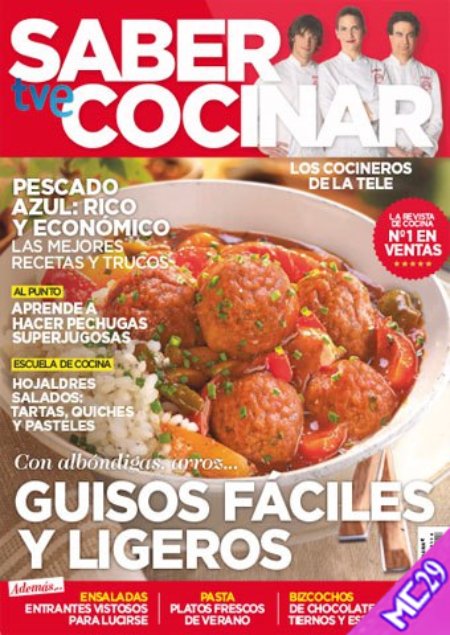Saber Cocinar España – N° 114 / Agosto 2023 .PDF [Varios Servidores]