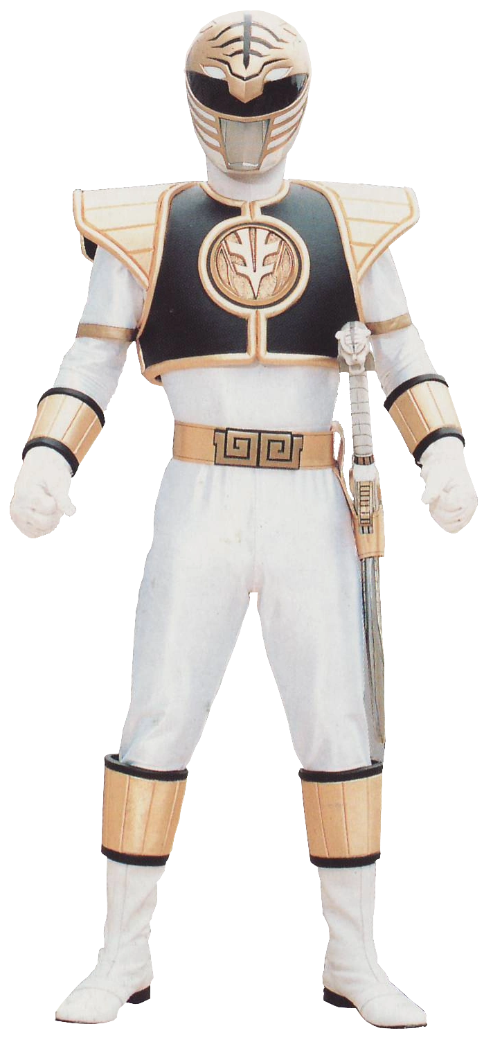 White Ranger | Mighty Morphin Power Rangers Minecraft Skin