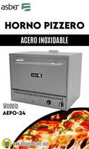Asber AER-4-24 Estufa a Gas de 4 Fuegos Abiertos + Horno 24\
