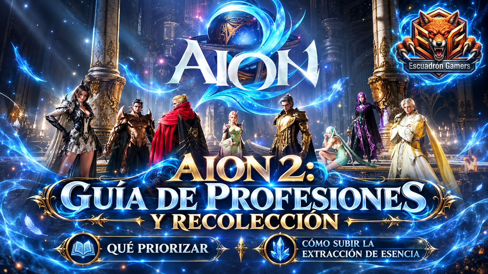 AION 2: Guía de Profesiones y Recolección, Qué Priorizar y Cómo Subir la Extracción de Esencia