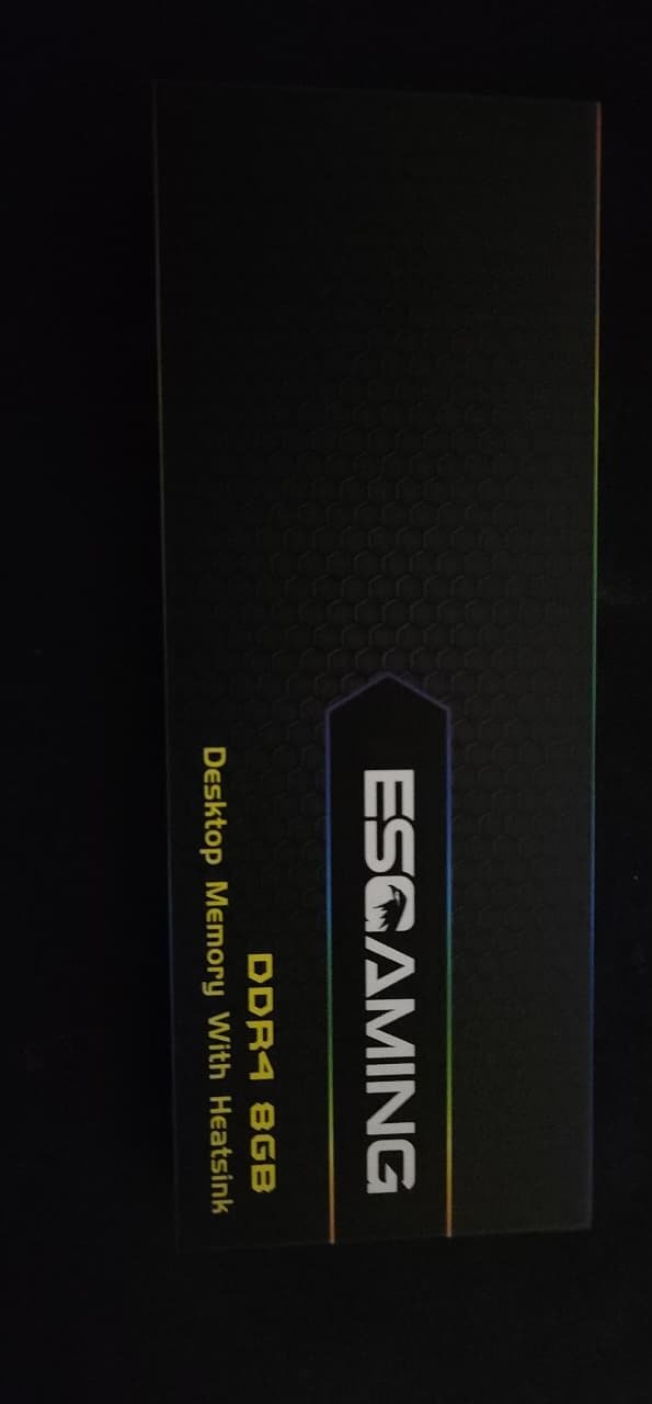 Old School Computer Notepad VENDO🤝 - Memoria RAM UDIMM 8GB DDR4 3200MHz ESGAMING Silver (Nueva ...