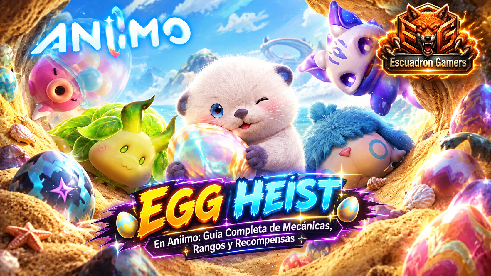 Egg Heist en Aniimo: Guía Completa de Mecánicas, Rangos y Recompensas del Robo de Huevos