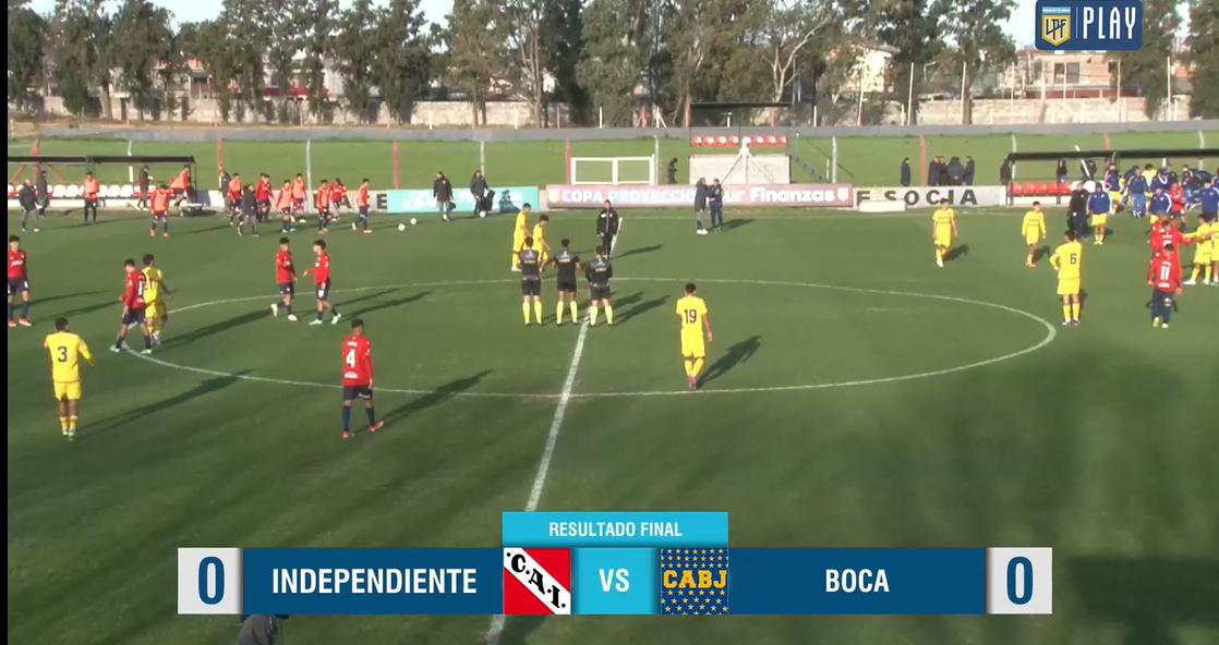 En un partido horrible, las reservas de Independiente y Boca igualaron en cero, en Villa Dominico GY1yTmf