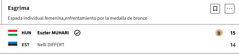 Kong Man Wai Vivian ganó la medalla de oro para Hong Kong en la modalidad de espada femenina, de esgrima, en los Juegos Olímpicos de París 2024 HnCm6R2