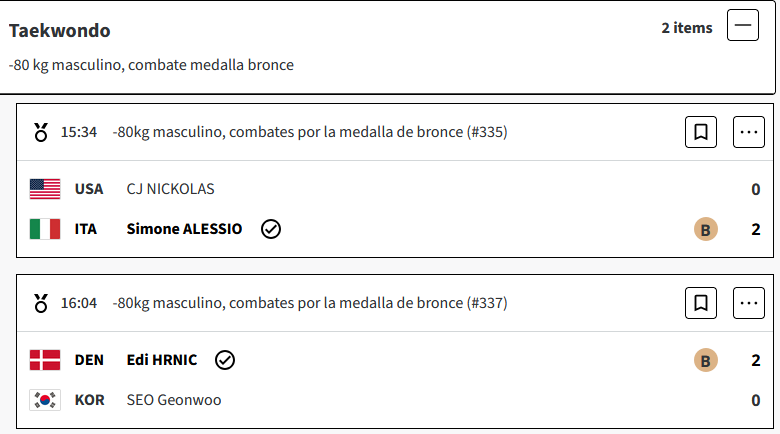 Firas Katoussi de Túnez, gana la medalla de oro masculina de -80 kg de taekwondo en Paris 2024 LiUuOqh