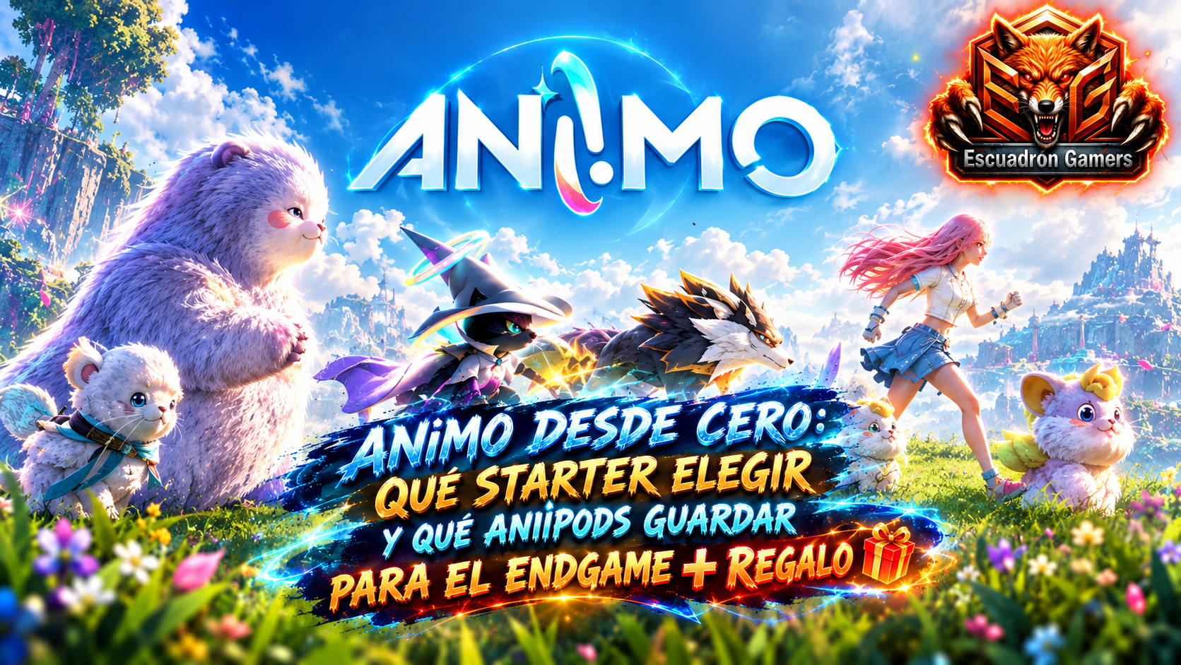 Aniimo desde Cero: Qué Starter Elegir y Qué Aniipods Guardar para el Endgame
