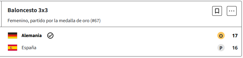 Alemania se quedó con el oro al vencer a España en la final de Basquet 3x3 femenina de Paris 2024 Q1n5VA7