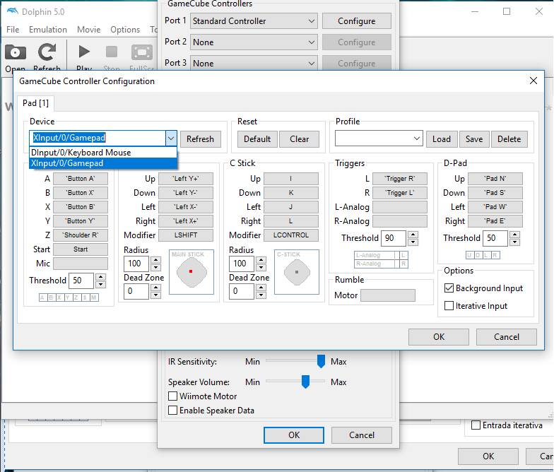Как настроить dolphin emulator. Wii Controller Dolphin Emulator. Dolphin управление GAMECUBE. Dolphin Emulator настройка управления. Dolphin настройка геймпада.